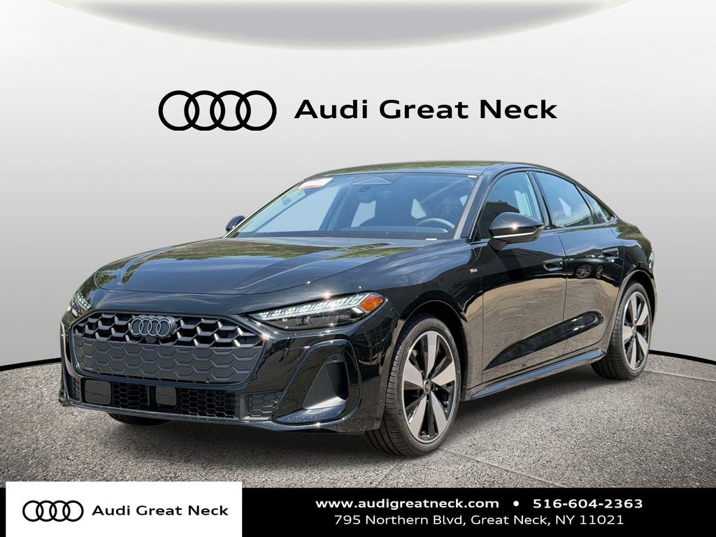 Black Metallic 2026 Audi A5 Coupe  7-Speed Automatic