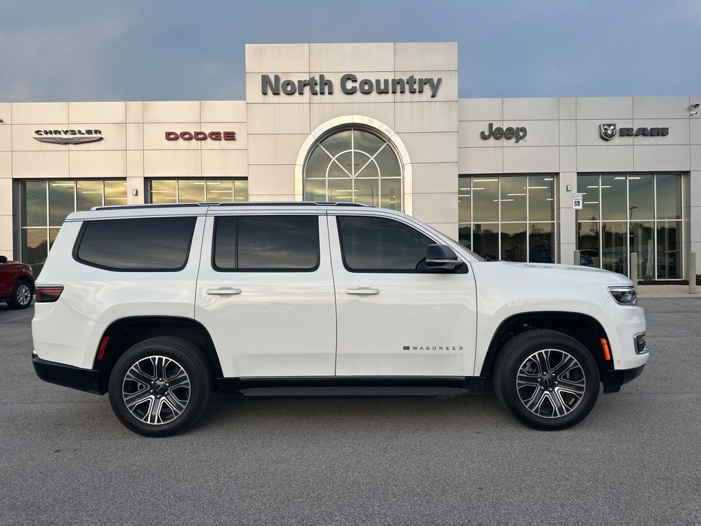 Bright White Clearcoat 2025 Jeep Wagoneer SUV / Crossover Four-Wheel Drive 8-Speed Automatic