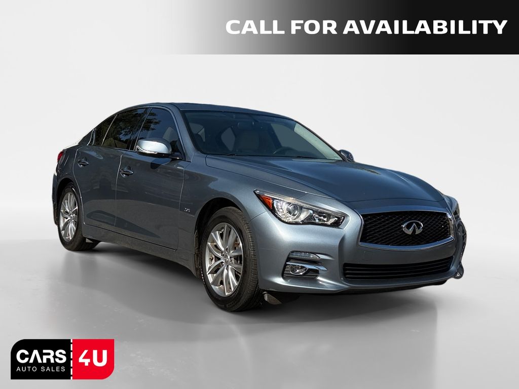 Hagane Blue 2016 INFINITI Q50 Sedan Rear-Wheel Drive 7-Speed Automatic