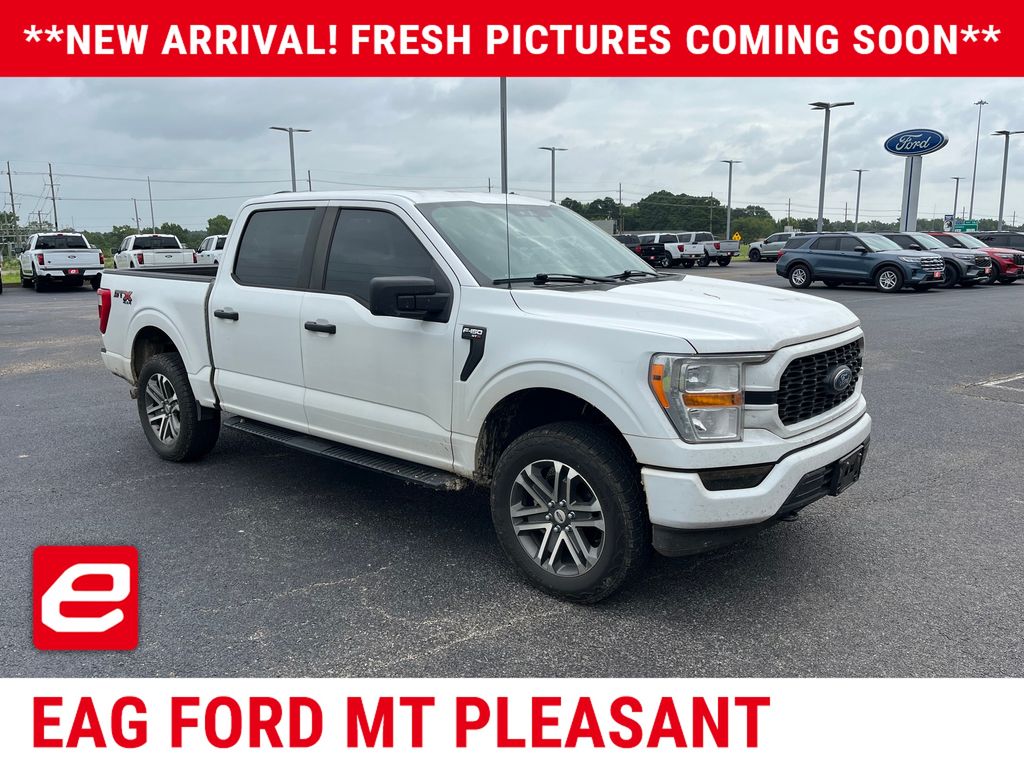 Oxford White 2021 Ford F-150 Pickup Truck Four-Wheel Drive Automatic