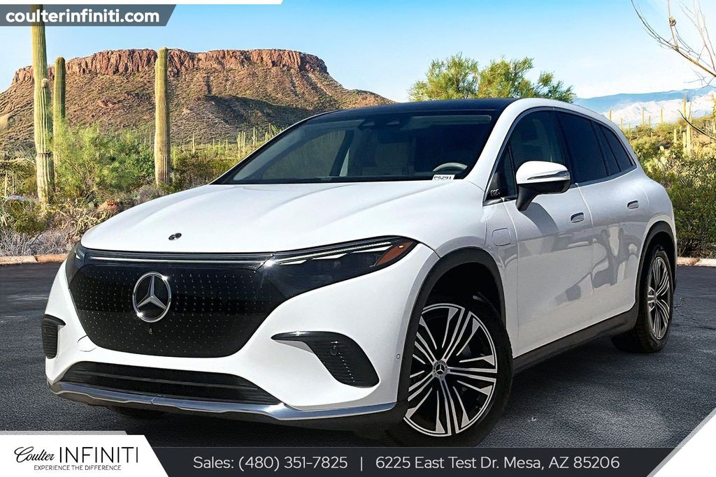 MANUFAKTUR Diamond White 2023 Mercedes-Benz EQS Sedan Rear-Wheel Drive 1-Speed Automatic