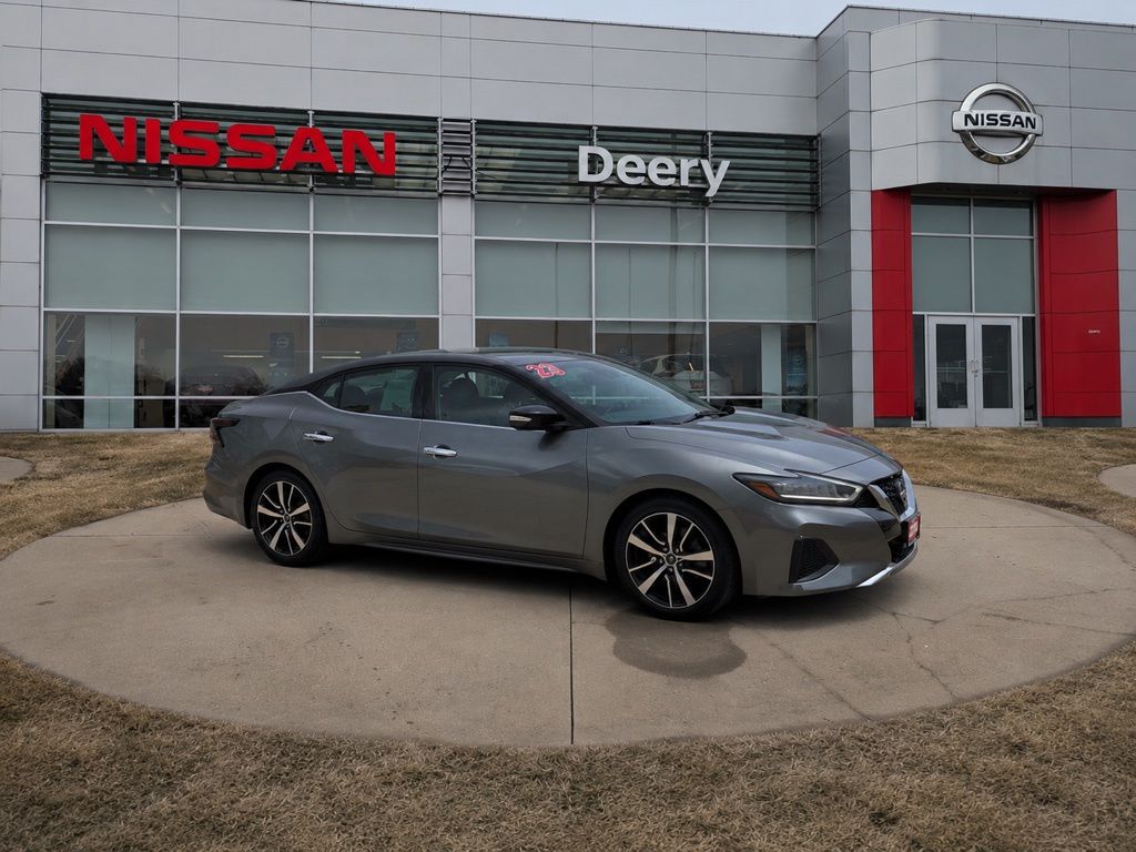 Gray (Gun Metallic) 2023 Nissan Maxima SL FWD Sedan Continuously Variable Transmission