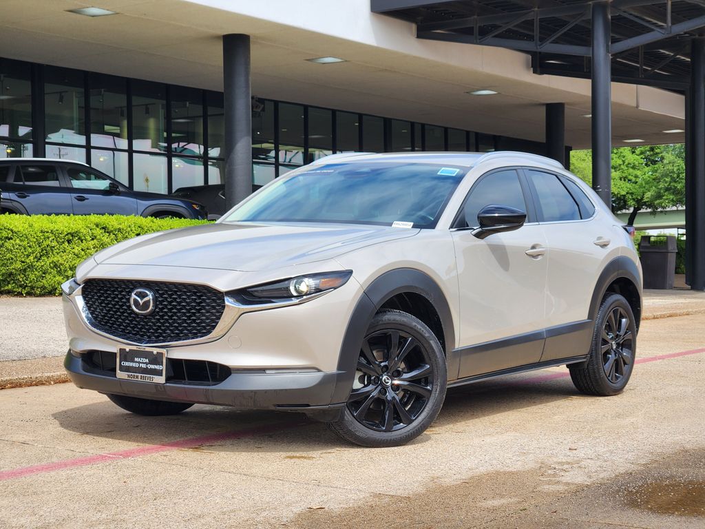 Gray (Platinum Quartz Metallic) 2024 Mazda CX-30 2.5 S Select Sport AWD SUV / Crossover All-Wheel Drive 6-Speed Automatic