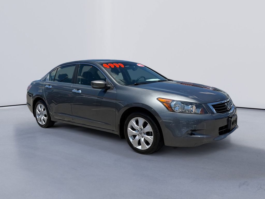 Gray 2008 Honda Accord EX V6 Sedan Front-Wheel Drive 5-Speed Automatic Overdrive