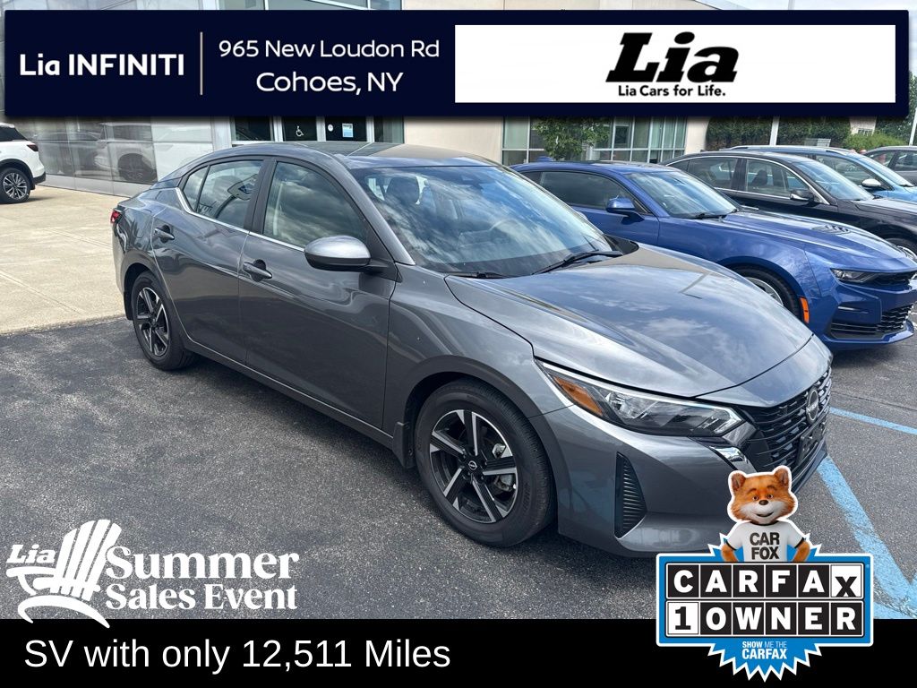 Gray (Gun Metallic) 2025 Nissan Sentra Sedan Front-Wheel Drive Continuously Variable Transmission