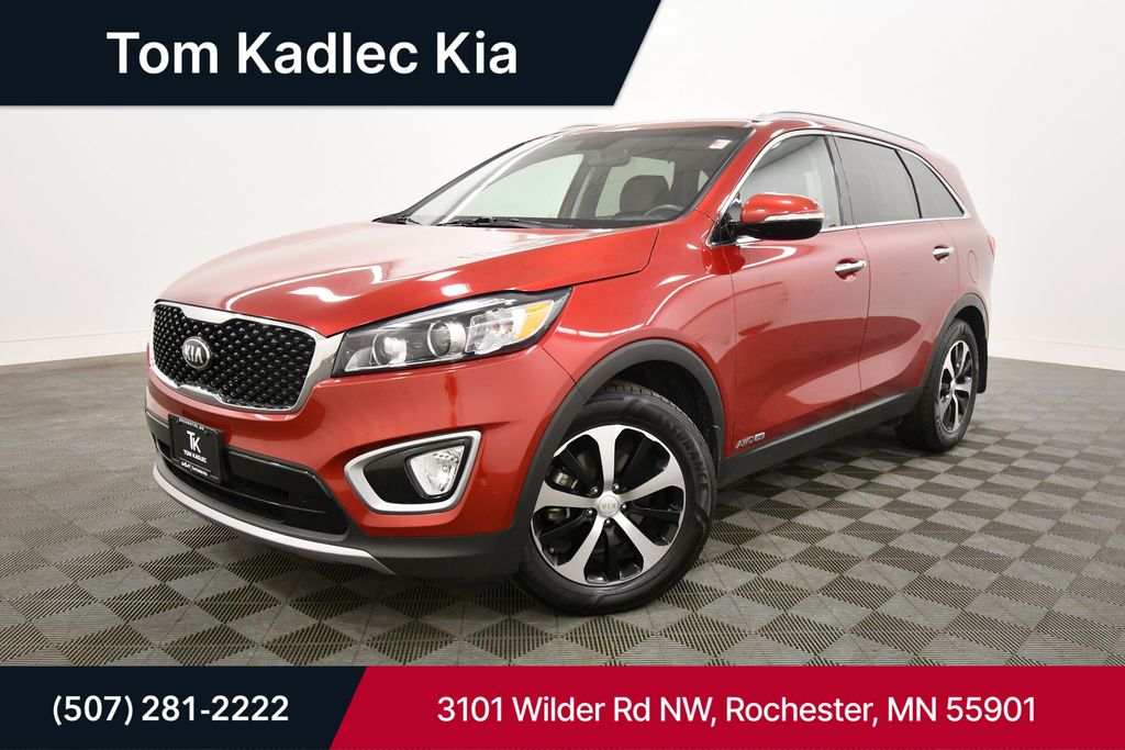 Remington Red Metallic 2017 Kia Sorento EX V6 AWD SUV / Crossover All-Wheel Drive 6-Speed Automatic