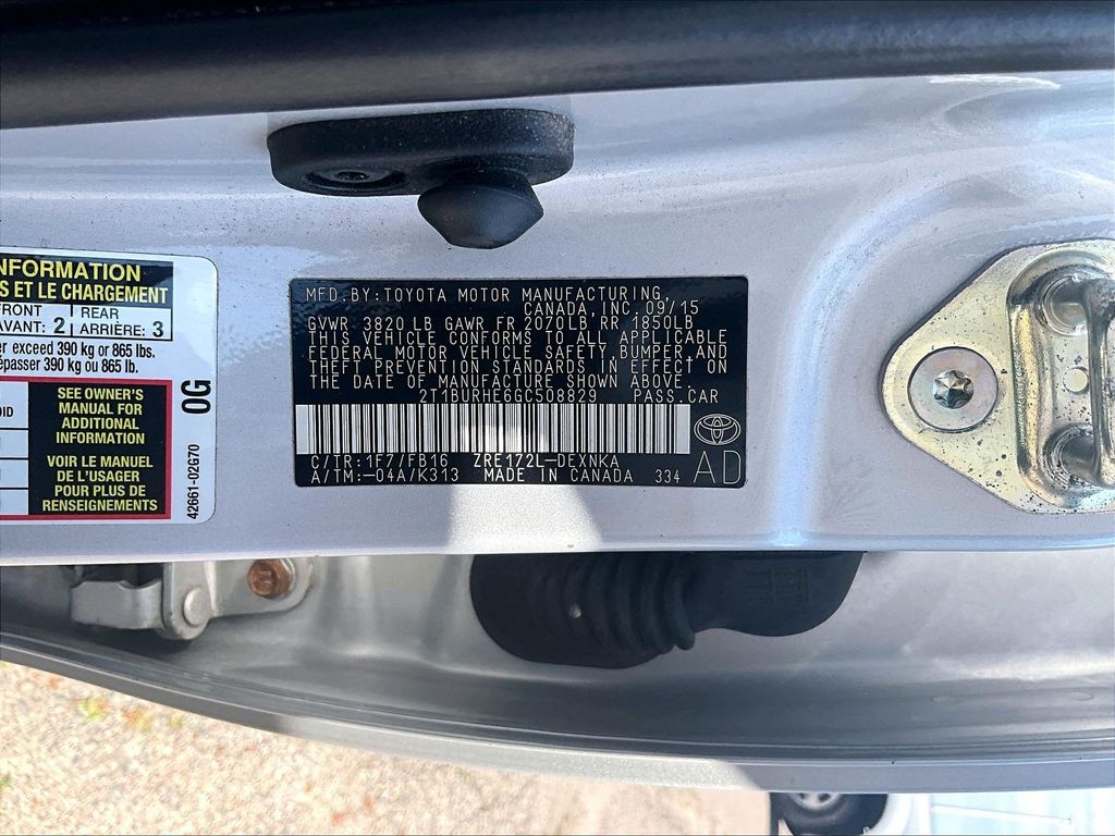 2016 Toyota Corolla — photo 9