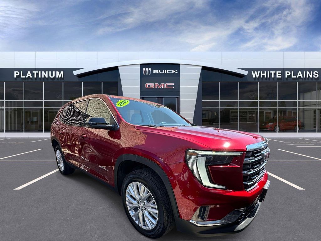 Volcanic Red Tintcoat 2025 GMC Acadia Elevation AWD SUV / Crossover Four-Wheel Drive 8-Speed Automatic