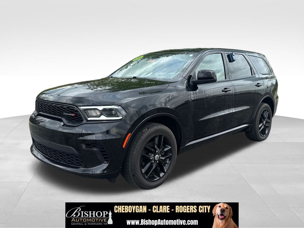 DB Black Crystal Clearcoat 2023 Dodge Durango GT AWD SUV / Crossover All-Wheel Drive 8-Speed Automatic
