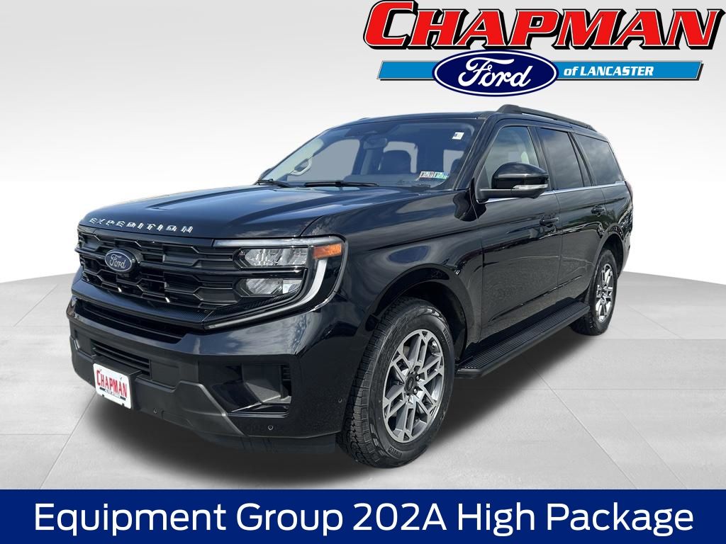 Black Metallic 2025 Ford Expedition SUV / Crossover Four-Wheel Drive Automatic