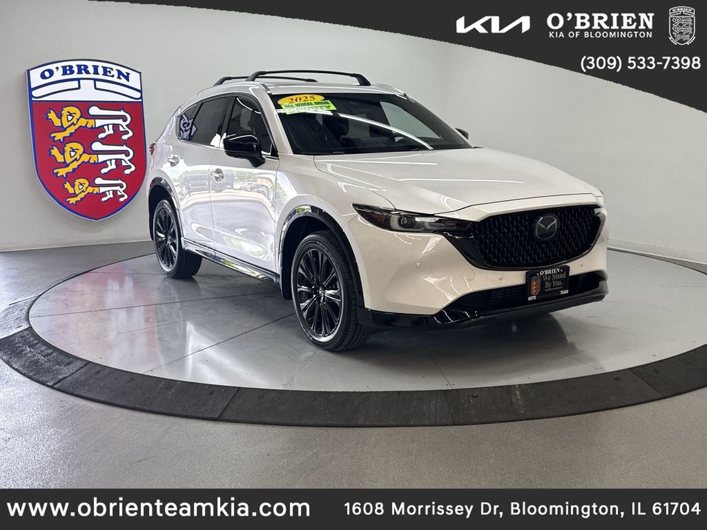 White Metallic 2025 Mazda CX-5 SUV / Crossover All-Wheel Drive 6-Speed Automatic