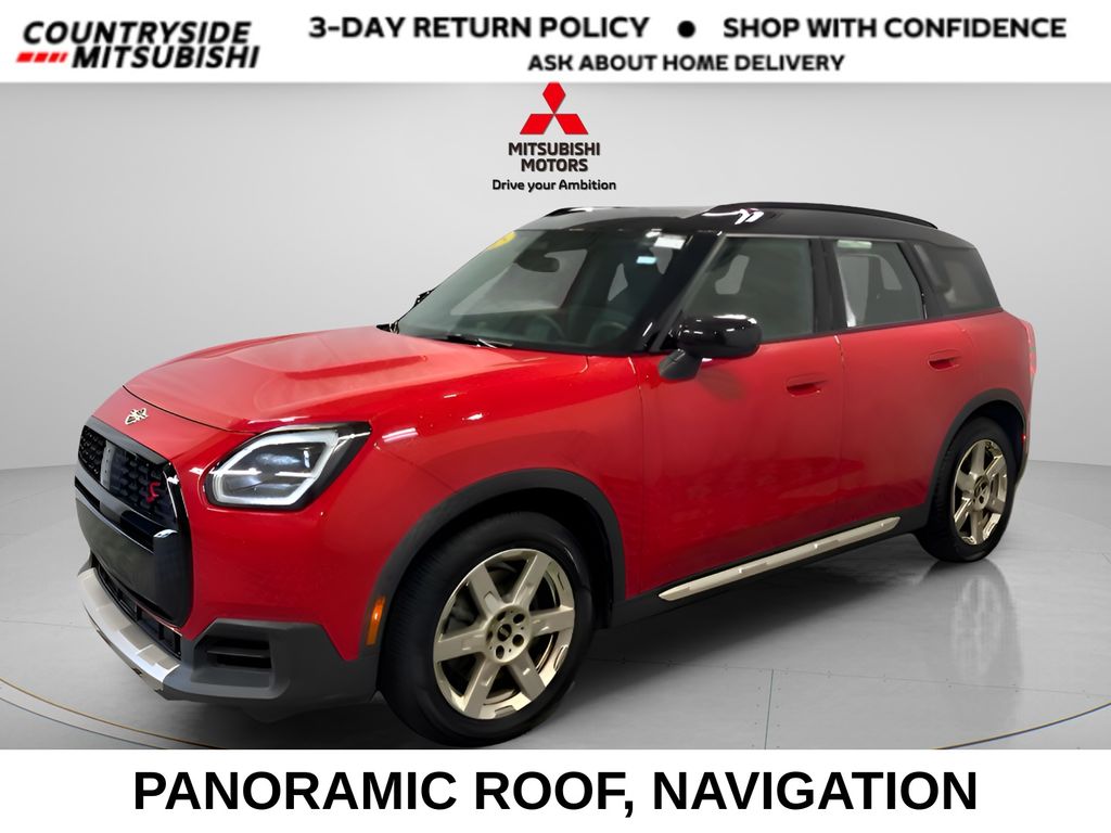 Chili Red 2025 MINI Countryman SUV / Crossover All-Wheel Drive 7-Speed Automatic