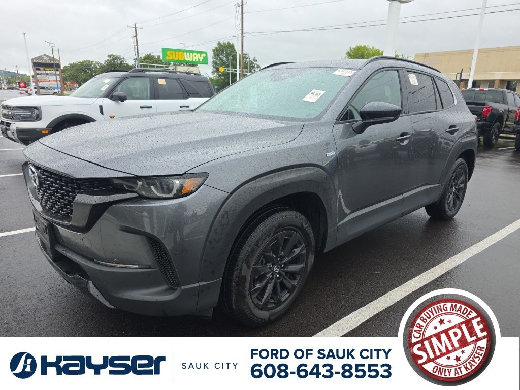 Machine Gray Metallic 2025 Mazda CX-50 SUV / Crossover All-Wheel Drive Continuously Variable Transmission