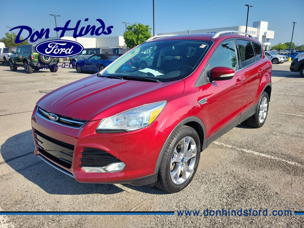 Ruby Red Metallic 2015 Ford Escape SUV / Crossover All-Wheel Drive 6-Speed Automatic