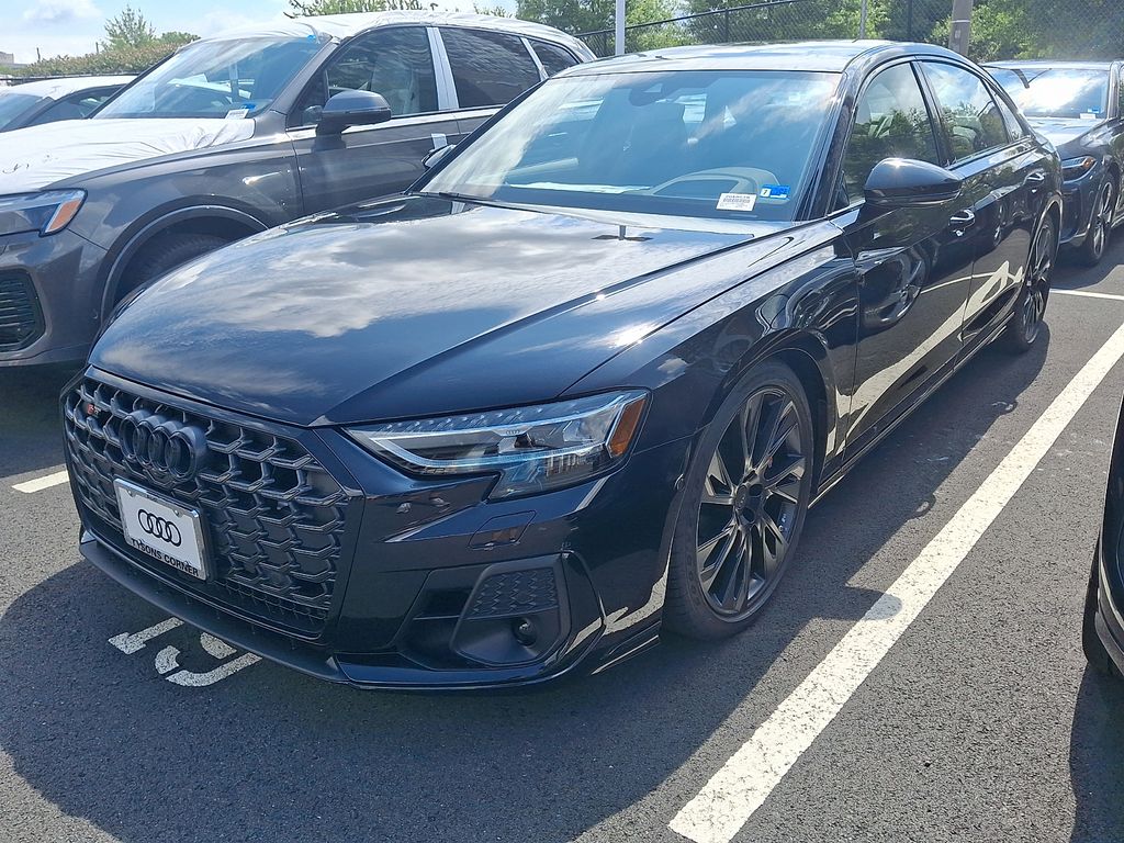 Sebring Black Crystal Effect 2026 Audi S8 Sedan All-Wheel Drive 8-Speed Automatic