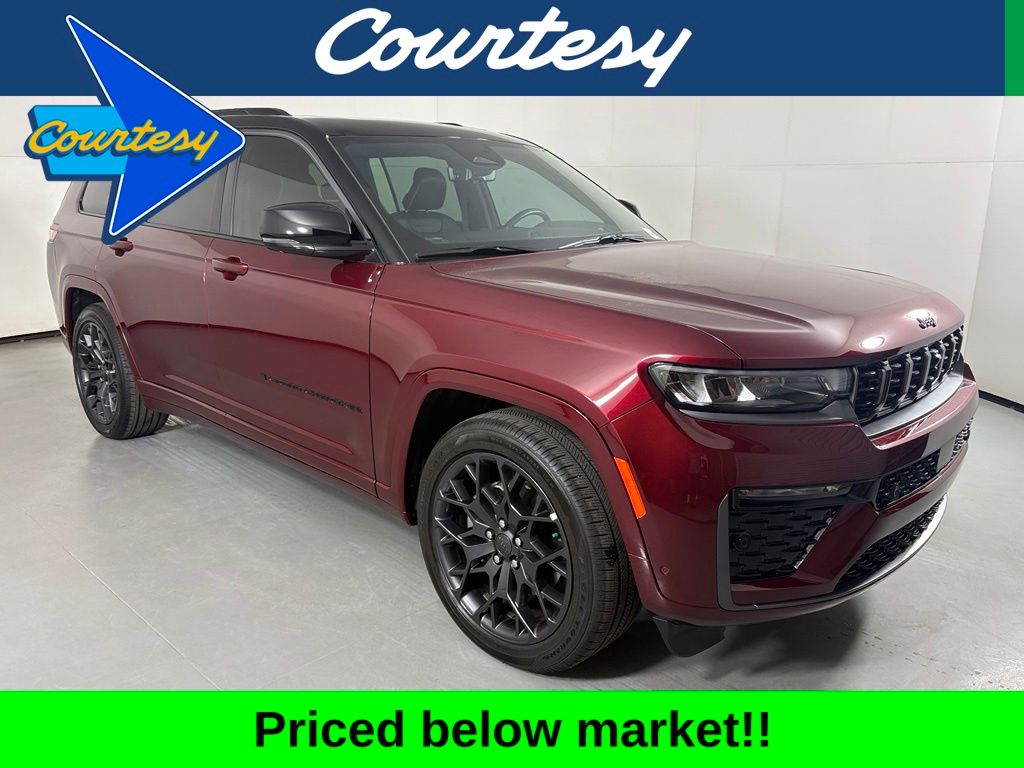 Velvet Red Pearlcoat 2026 Jeep Grand Cherokee L SUV / Crossover Four-Wheel Drive 8-Speed Automatic