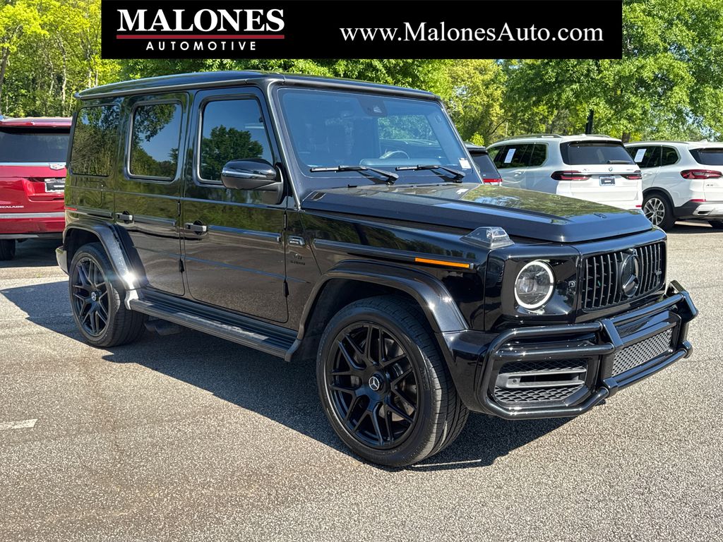 Obsidian Black Metallic 2021 Mercedes-Benz G-Class SUV / Crossover All-Wheel Drive 9-Speed Automatic