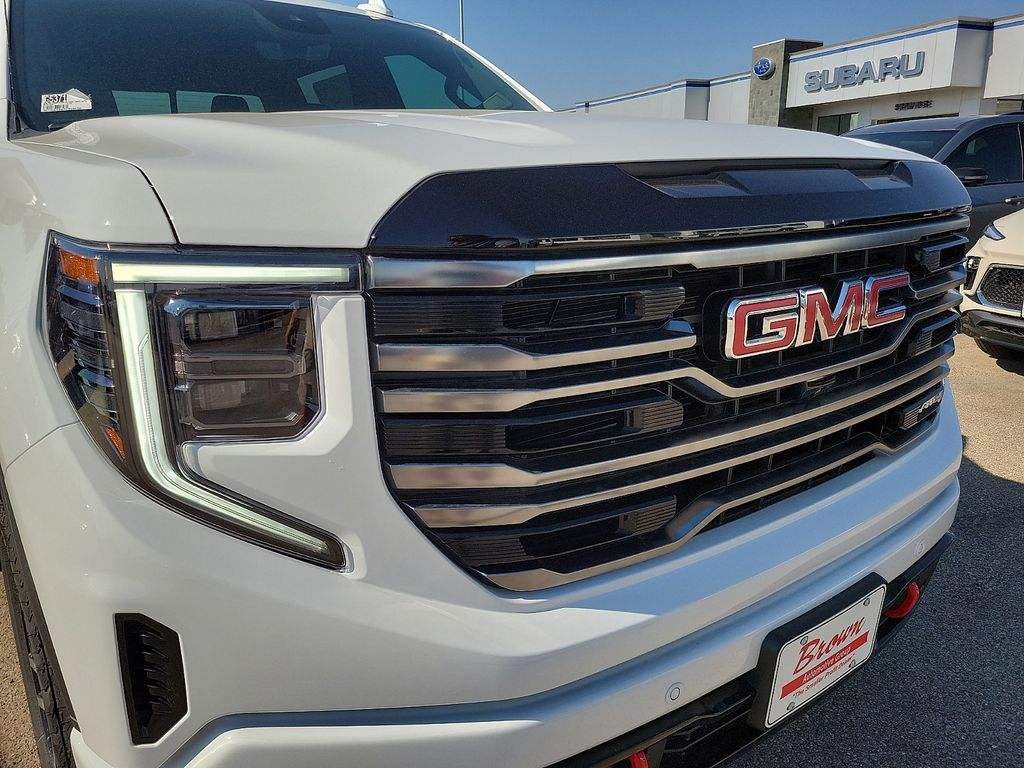 2026 GMC Sierra 1500 AT4 White at Brown Buick GMC