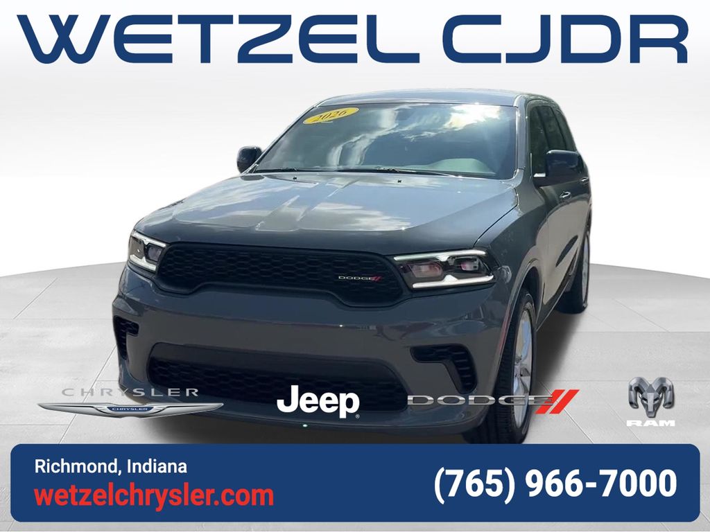 Destroyer Gray Clearcoat 2026 Dodge Durango GT AWD SUV / Crossover All-Wheel Drive 8-Speed Automatic