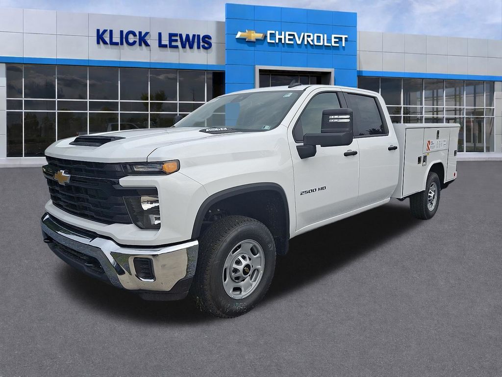 2026 Chevrolet Silverado 2500HD Work Truck White at Luther Ford