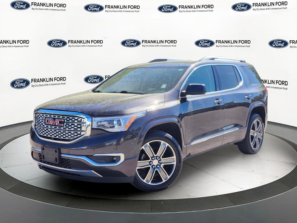 Gray (Iridium Metallic) 2019 GMC Acadia SUV / Crossover Four-Wheel Drive 6-Speed Automatic