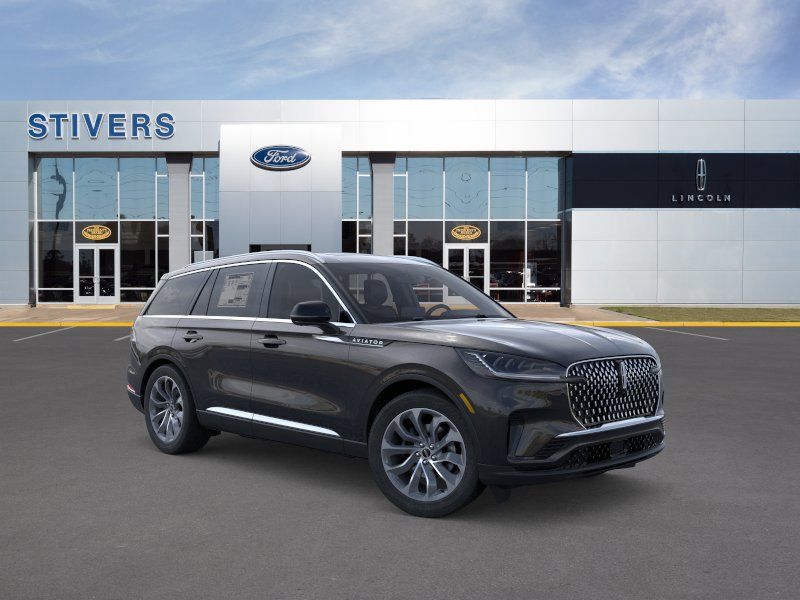 Infinite Black Metallic Clearcoat 2026 Lincoln Aviator Reserve RWD SUV / Crossover Rear-Wheel Drive Automatic