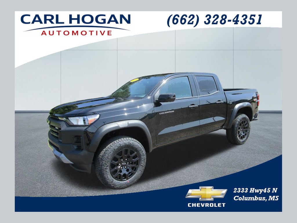 Black 2026 Chevrolet Colorado Pickup Truck Four-Wheel Drive 8-Speed Automatic