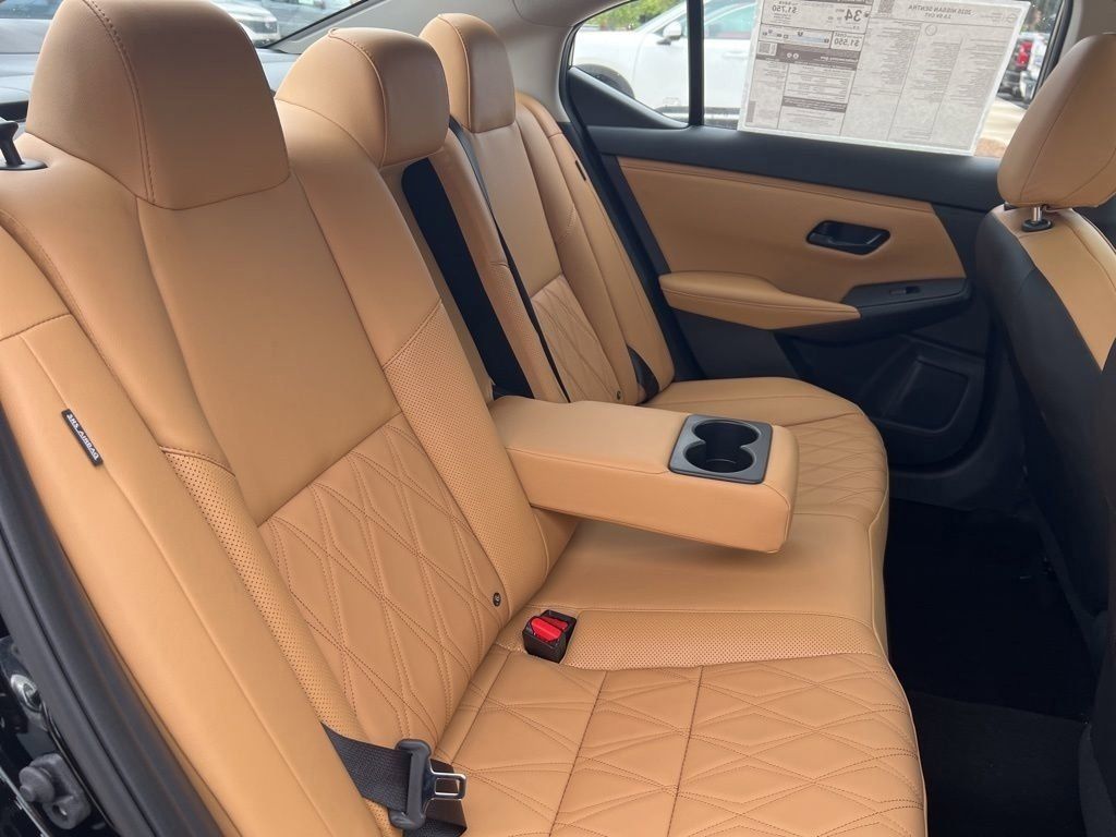 2025 Super Black Nissan Sentra SV FWD Sedan