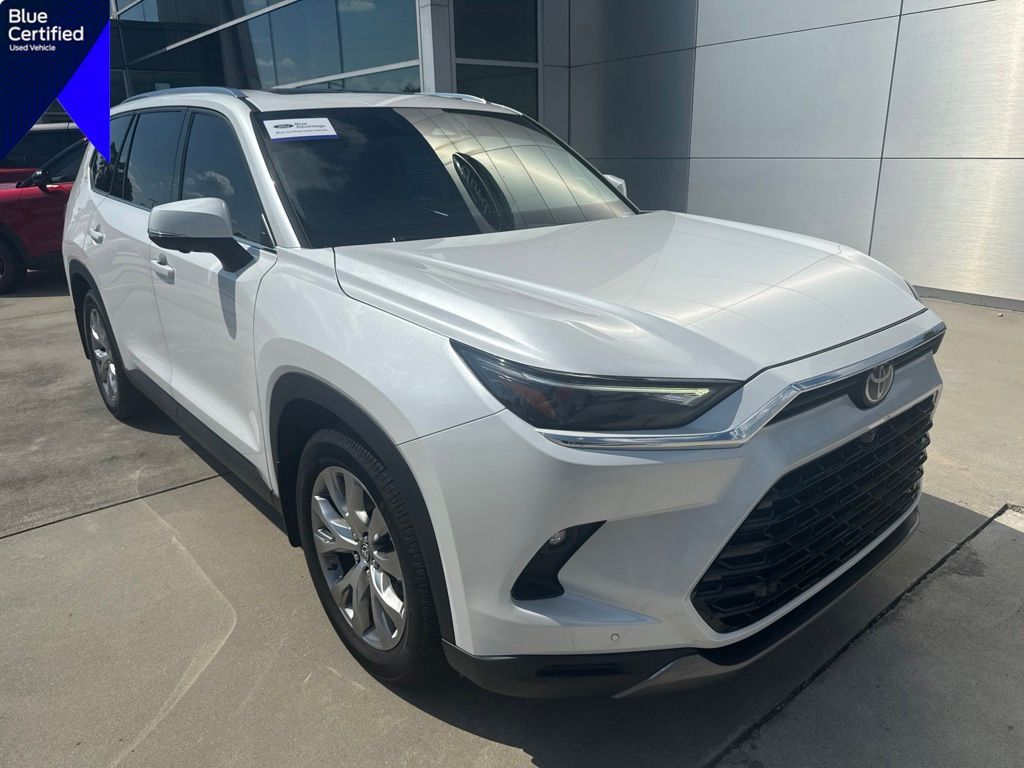 White (Wind Chill Pearl) 2024 Toyota Grand Highlander SUV / Crossover Front-Wheel Drive 8-Speed Automatic