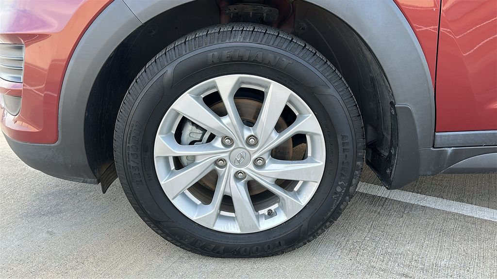 2020 Hyundai Tucson SE Red at DeMontrond Ford