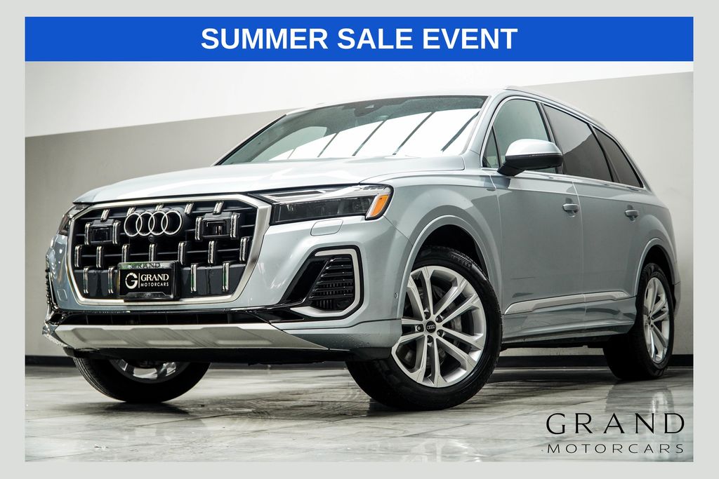 Satellite Silver Metallic 2025 Audi Q7 SUV / Crossover All-Wheel Drive 8-Speed Automatic