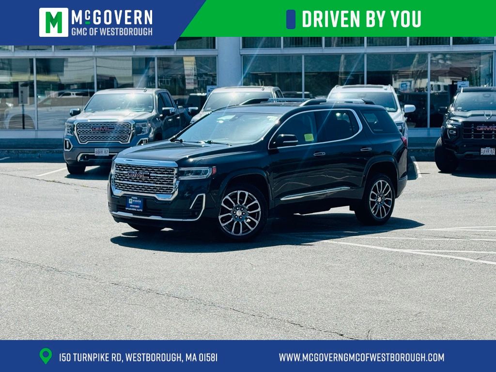 Carbon Black Metallic 2020 GMC Acadia SUV / Crossover Four-Wheel Drive 9-Speed Automatic