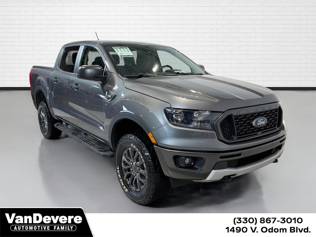 Gray Metallic 2022 Ford Ranger Pickup Truck Four-Wheel Drive Automatic