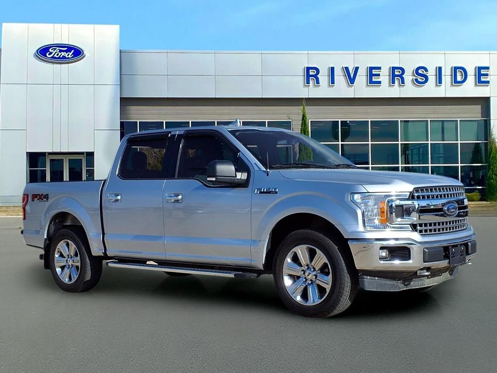 Ingot Silver 2018 Ford F-150 XLT SuperCrew 4WD Pickup Truck Four-Wheel Drive Automatic