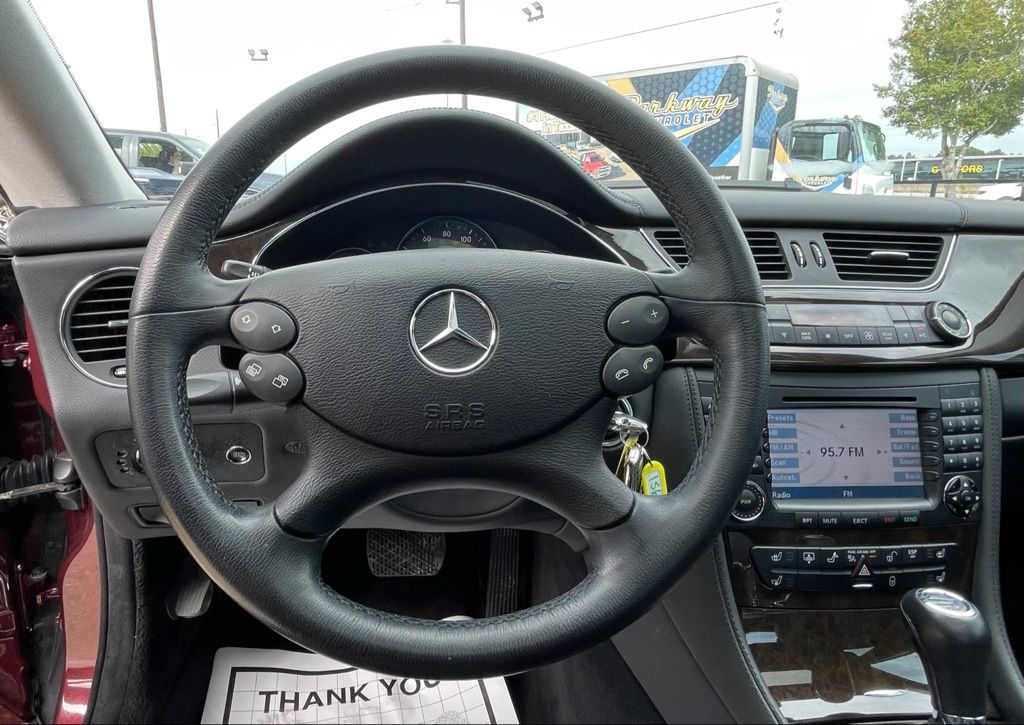 2007 Mercedes-Benz CLS CLS 550 Red at DeMontrond Automotive Group