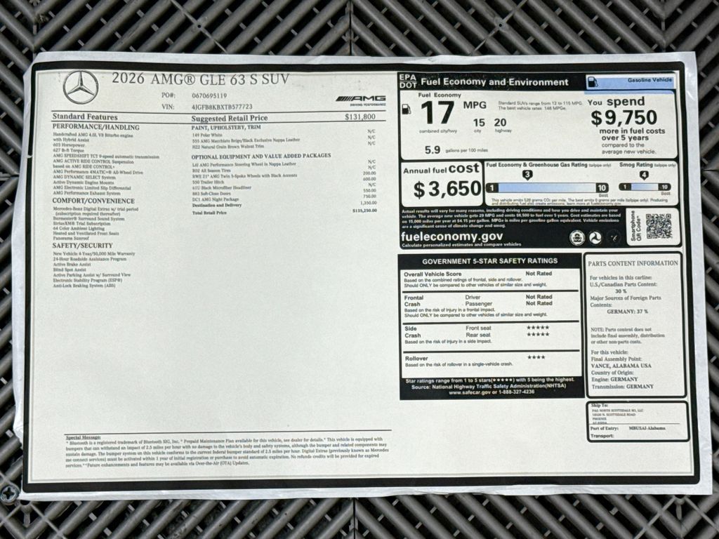 Thumbnail: 2026 Mercedes-Benz GLE - 9