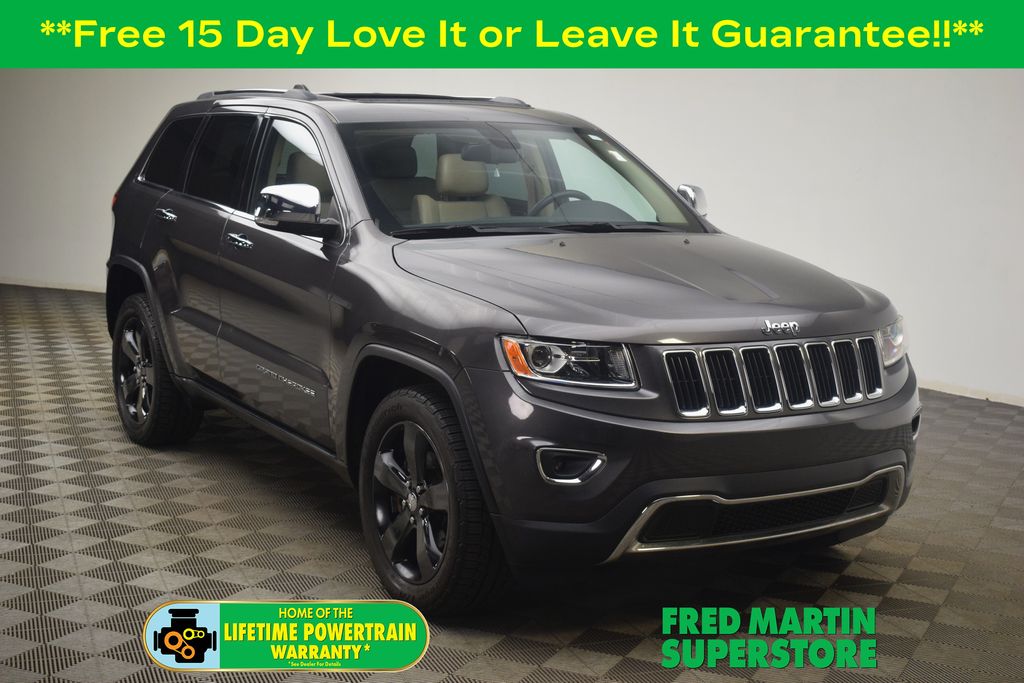used 2015 Jeep Grand Cherokee car, priced at $13,900