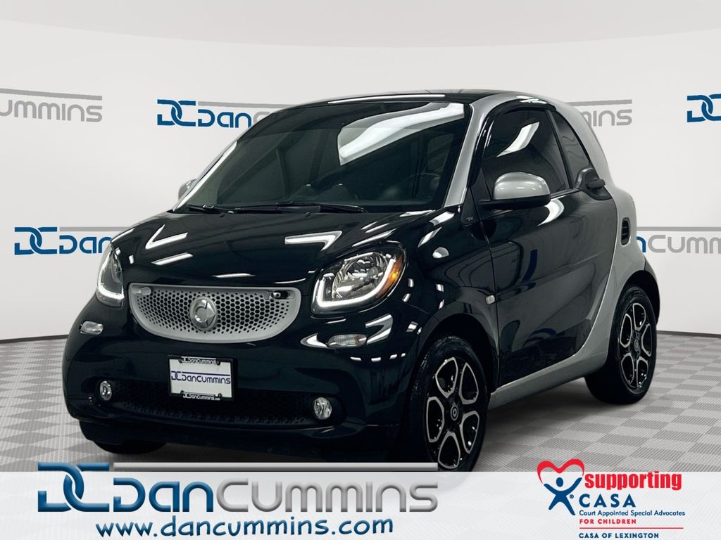 Silver 2016 smart fortwo Hatchback Rear-Wheel Drive Automatic