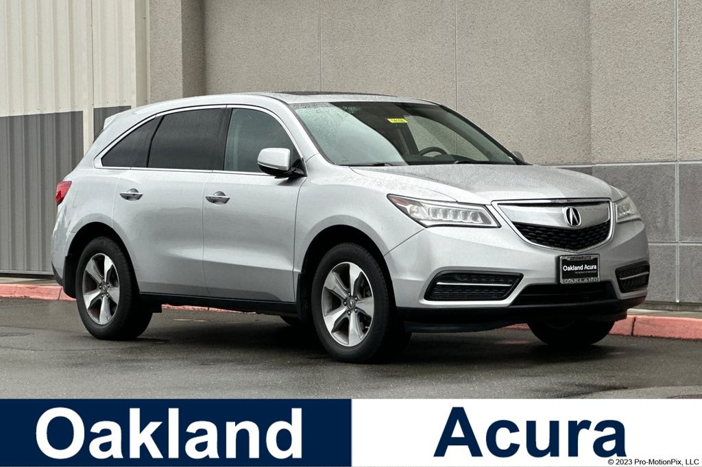 Silver Moon 2014 Acura MDX SH-AWD SUV / Crossover All-Wheel Drive 6-Speed Automatic