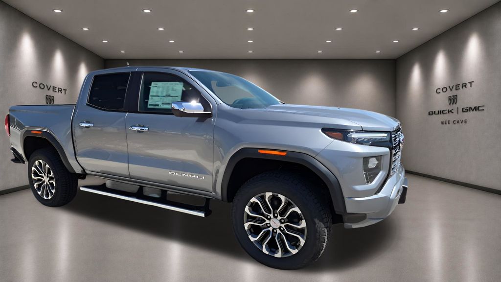 Sterling Metallic 2026 GMC Canyon Denali Crew Cab 4WD Pickup Truck Four-Wheel Drive 8-Speed Automatic