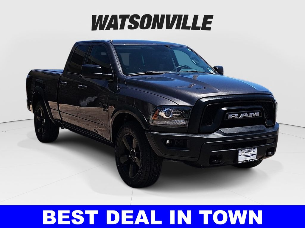 Gray (Granite Crystal Metallic Clearcoat) 2020 RAM 1500 Classic Warlock Quad Cab RWD Pickup Truck 4X2 8-Speed Automatic