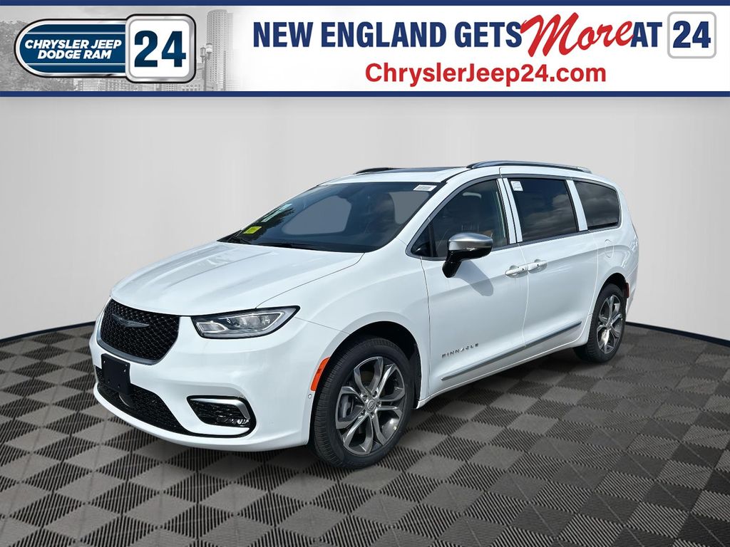 Bright White Clearcoat 2026 Chrysler Pacifica Pinnacle AWD Minivan All-Wheel Drive 9-Speed Automatic