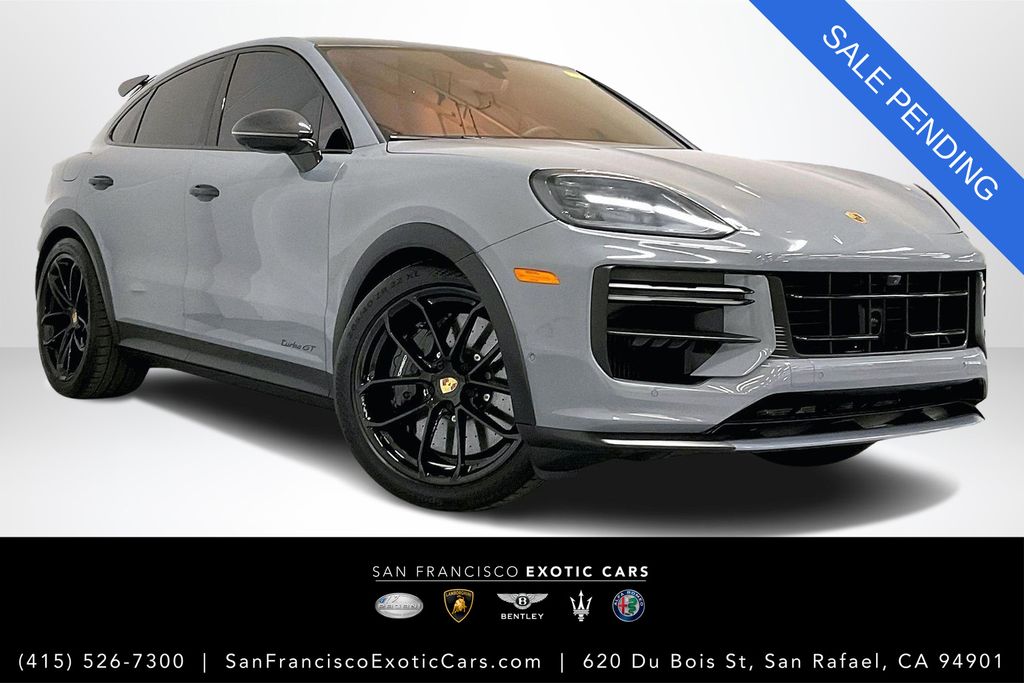 Gray (Arctic Grey) 2024 Porsche Cayenne Turbo GT AWD SUV / Crossover All-Wheel Drive 8-Speed Automatic