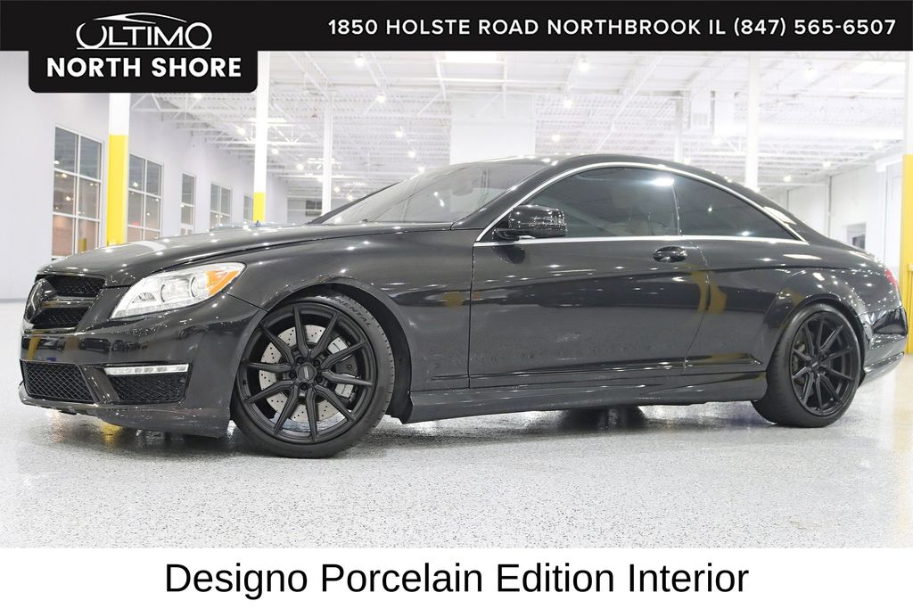 Gray (Designo Platinum Black) 2011 Mercedes-Benz CL-Class Coupe Rear-Wheel Drive 7-Speed Automatic