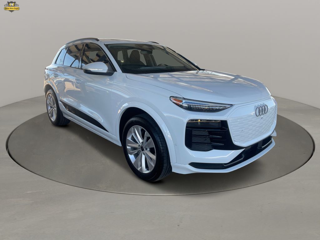 Glacier White Metallic 2025 Audi Q6 e-tron Premium Plus RWD SUV / Crossover Rear-Wheel Drive Automatic