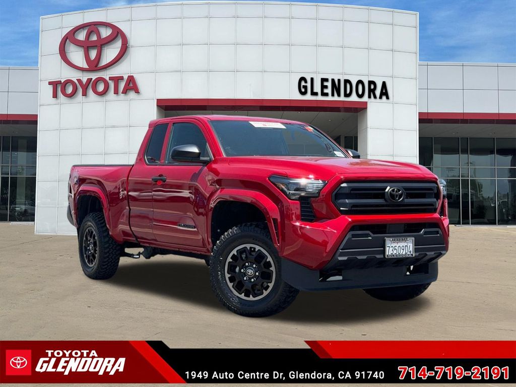 Supersonic Red 2024 Toyota Tacoma SR XtraCab LB RWD Pickup Truck 4X2 8-Speed Automatic