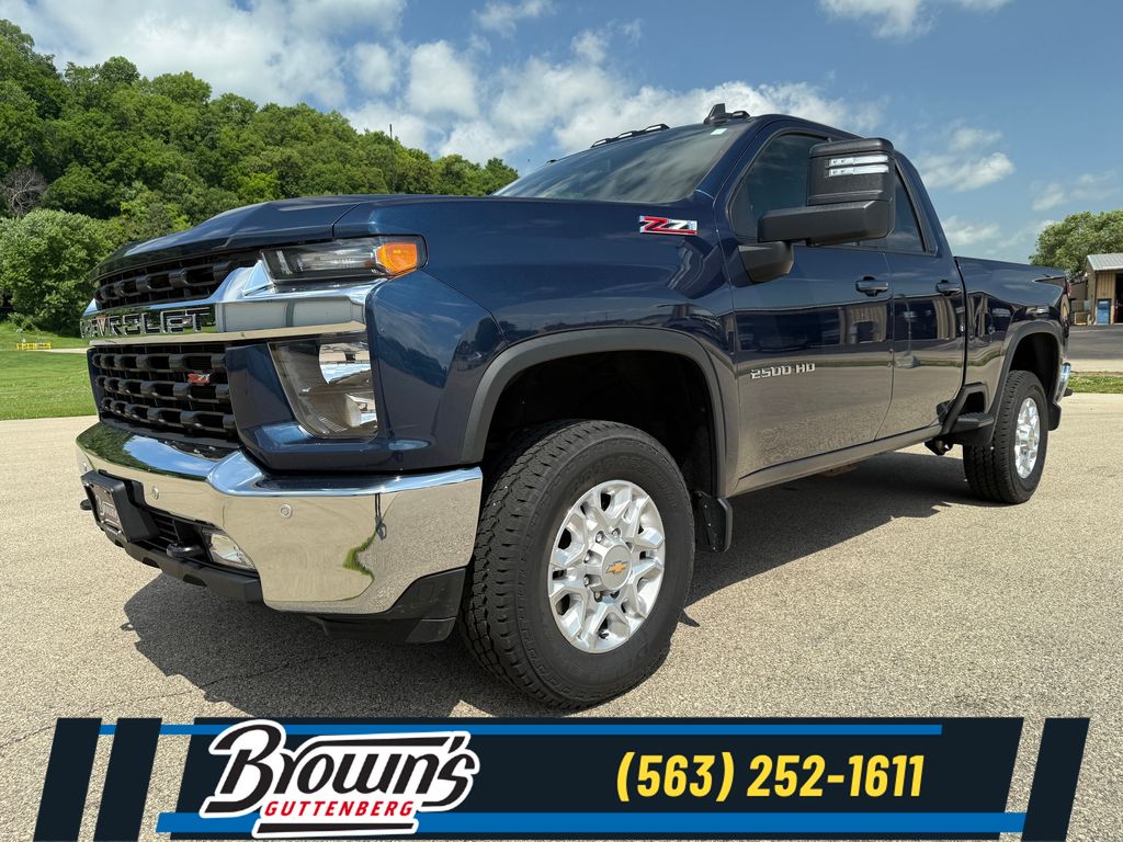 Northsky Blue Metallic 2021 Chevrolet Silverado 2500HD Pickup Truck Four-Wheel Drive 6-Speed Automatic