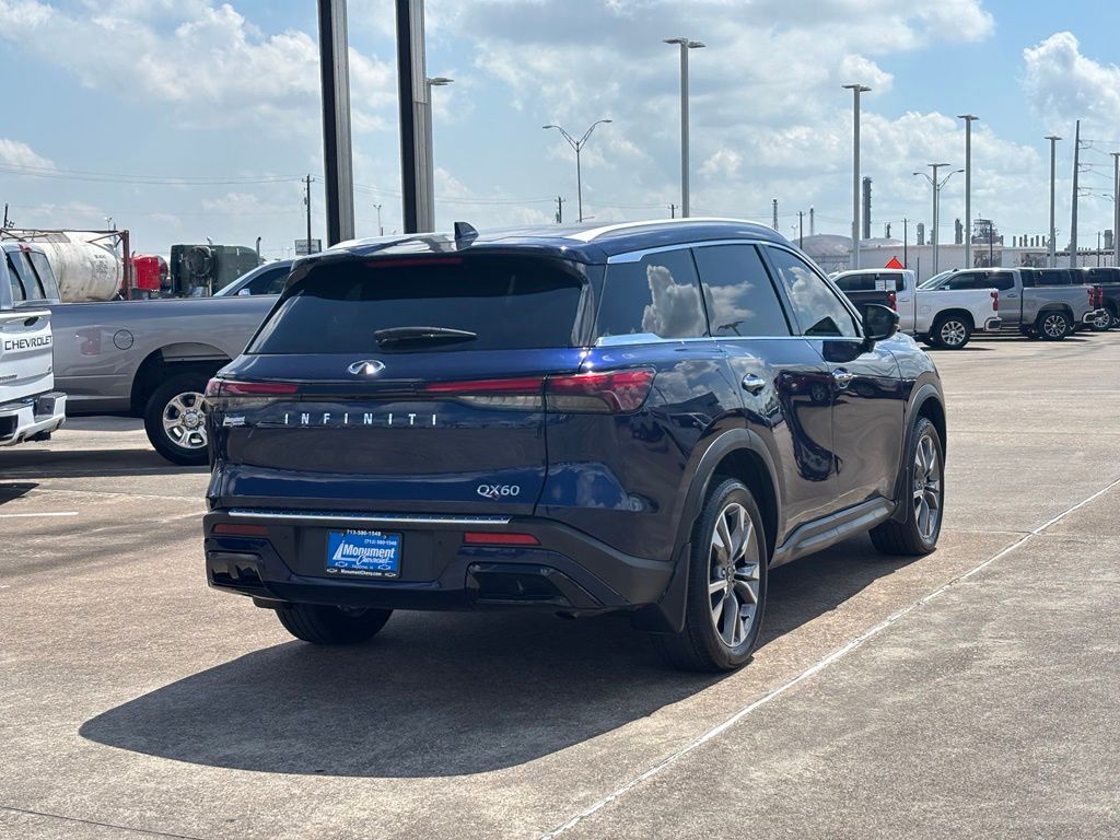 2023 INFINITI QX60 LUXE Blue at Westside Lexus