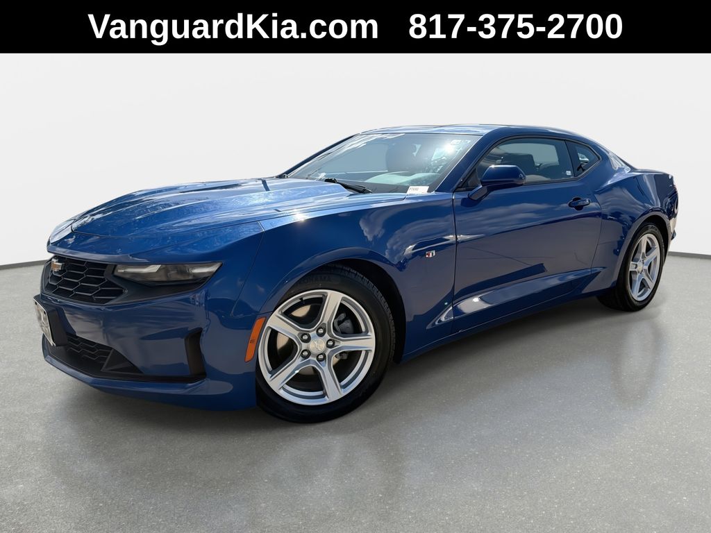 Riverside Blue Metallic 2023 Chevrolet Camaro 1LT Coupe RWD Coupe Rear-Wheel Drive Automatic