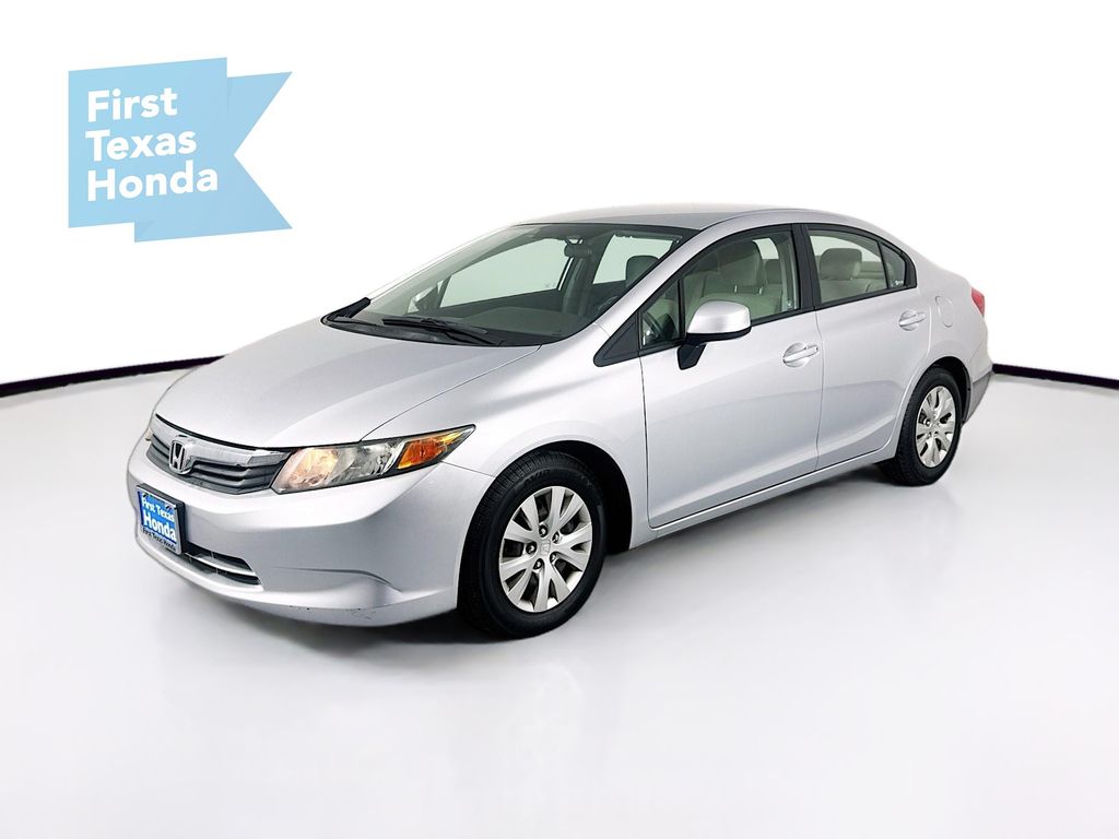 Used Car 2012 Honda Civic  Lx For Sale Under $12,000 In Austin, Texas